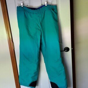 Vintage Columbia Teal 90's Ski Pants XL